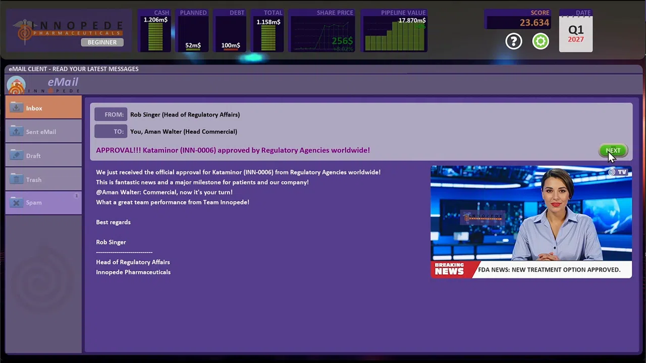 Pharma R&D Manager Screenshot 5