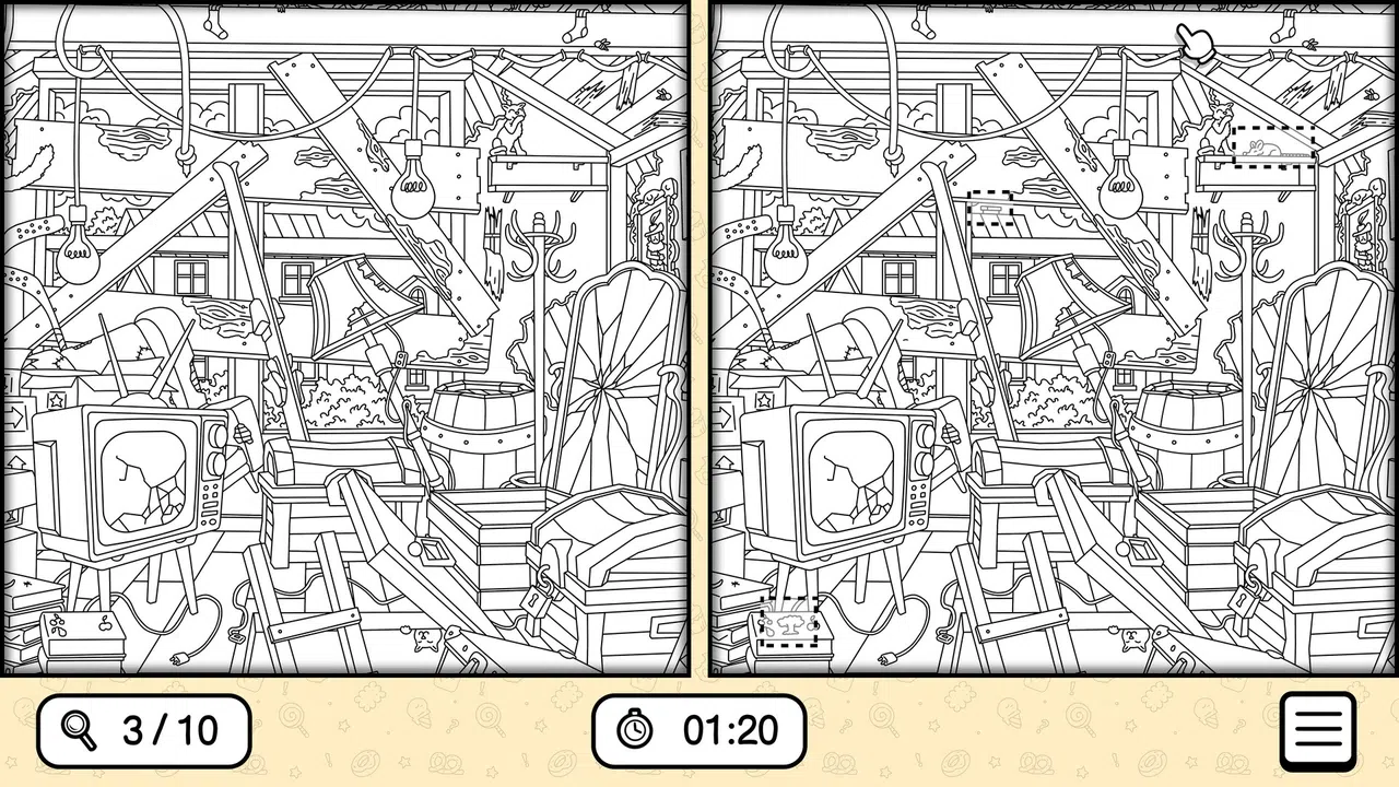 There's No Differences: Monsters Screenshot 6