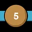 Win 5 games icon