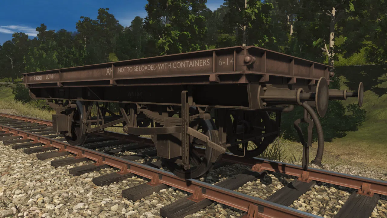Trainz 2022 DLC - BR Lowfit Wagon Pack Screenshot 11