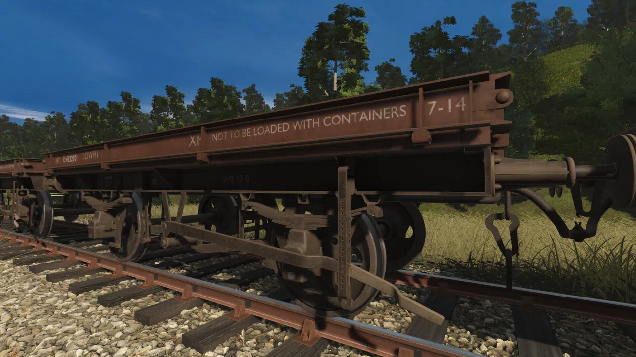 Trainz 2022 DLC - BR Lowfit Wagon Pack Screenshot 2