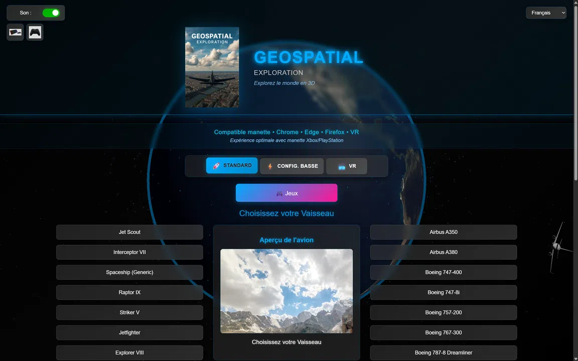 Geospatial Exploration - Explore the real world in 3D and VR Screenshot 0