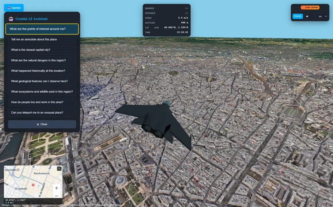 Geospatial Exploration - Explore the real world in 3D and VR Screenshot 7