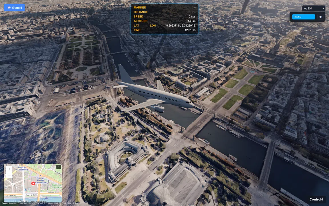 Geospatial Exploration - Explore the real world in 3D and VR Screenshot 9
