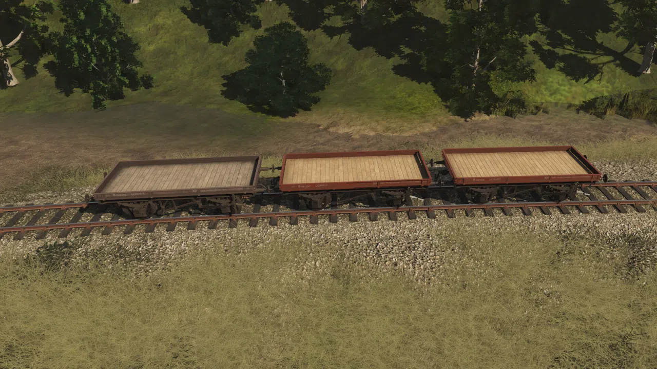 Trainz Plus DLC - BR Lowfit Wagon Pack Screenshot 11