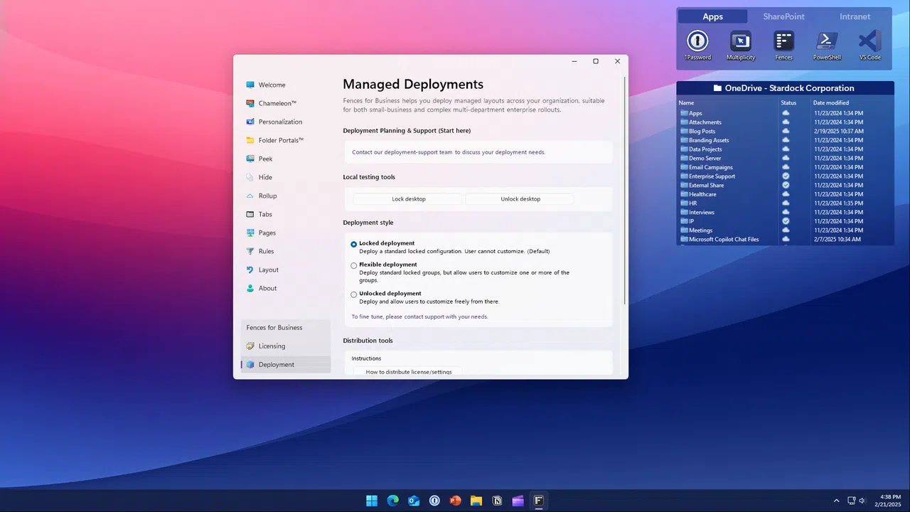 Fences 6 - Multi-Device Upgrade Screenshot 1