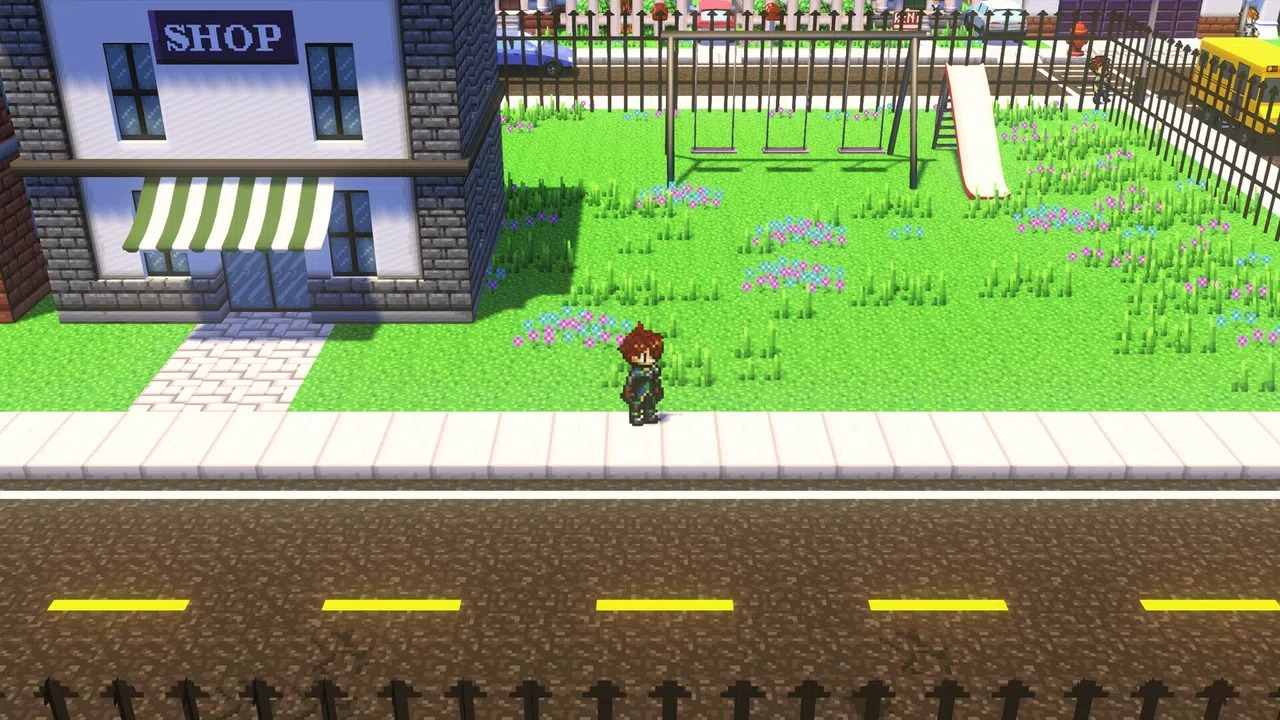 RPG Developer Bakin PixelScapes Modern Suburban Pack Screenshot 4