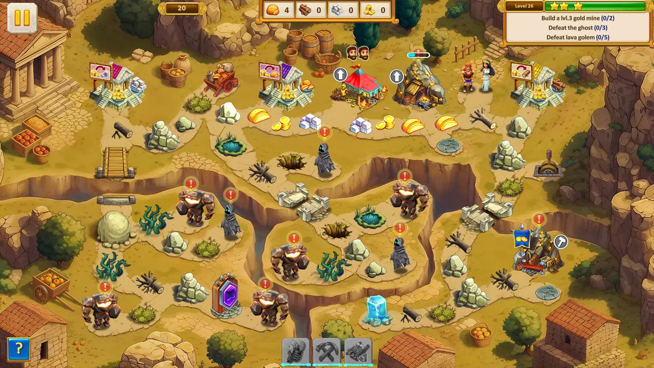 Argonauts Agency: Wrath of Olympus Screenshot 1