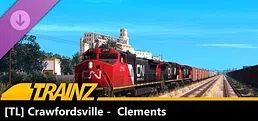 Trainz 2019 DLC - [TL] Crawfordsville -  Clements
