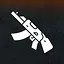A silent thunderstorm icon