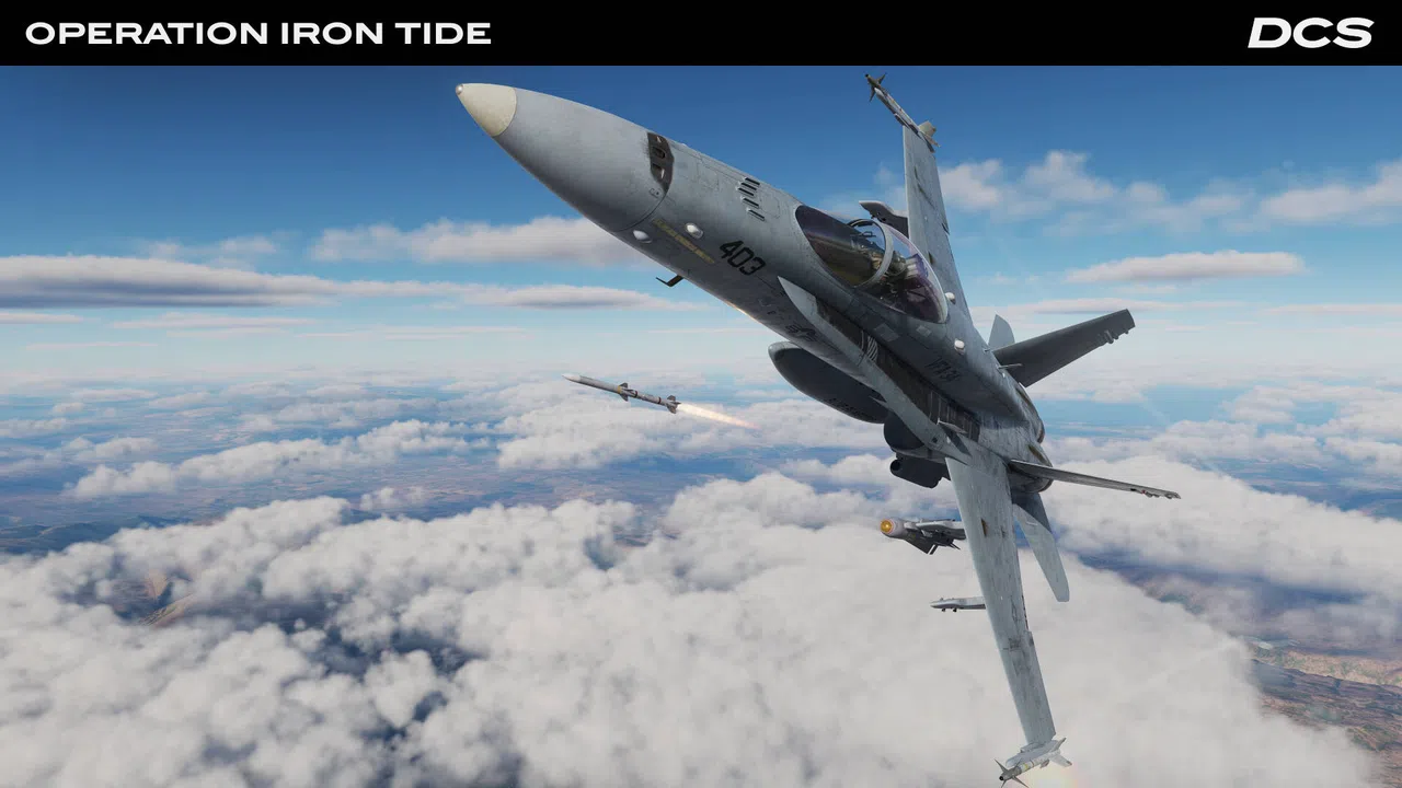 DCS: F/A-18C & F-14B Operation Iron Tide Campaign by Sandman Simulations Screenshot 11