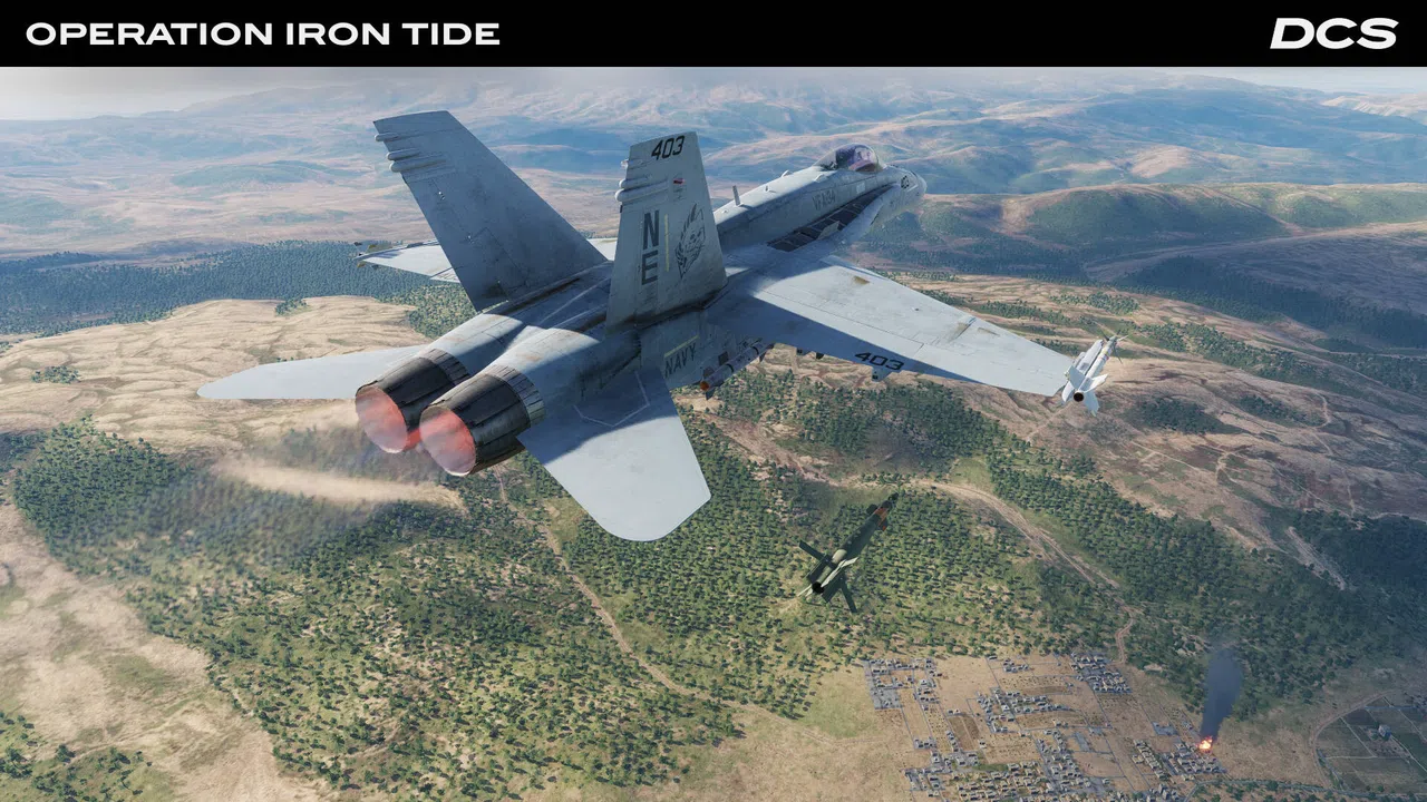 DCS: F/A-18C & F-14B Operation Iron Tide Campaign by Sandman Simulations Screenshot 12