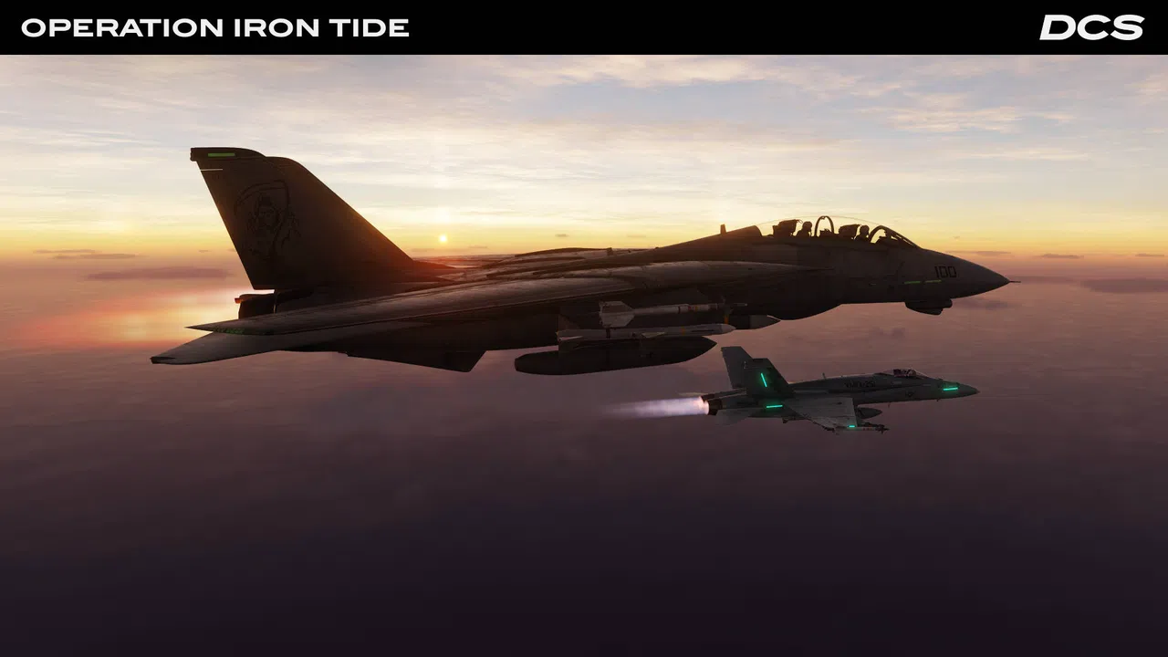 DCS: F/A-18C & F-14B Operation Iron Tide Campaign by Sandman Simulations Screenshot 6