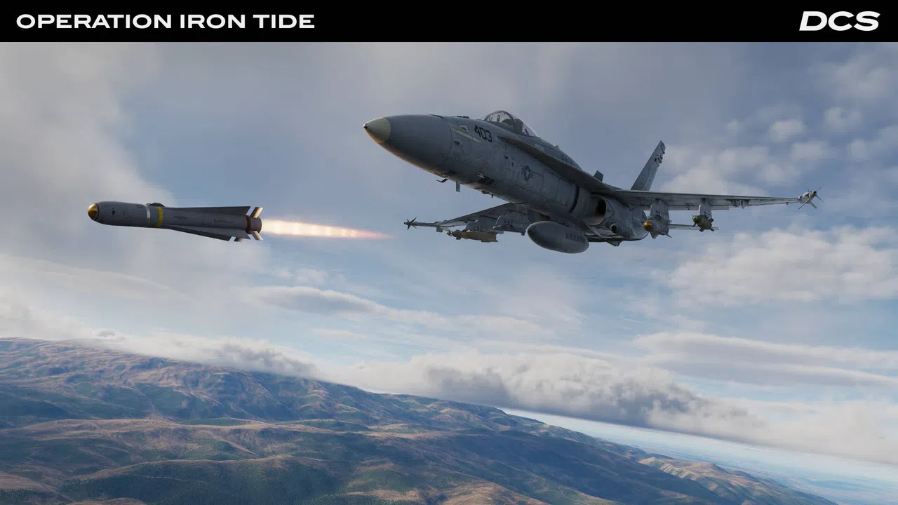 DCS: F/A-18C & F-14B Operation Iron Tide Campaign by Sandman Simulations Screenshot 10
