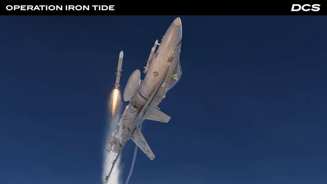 DCS: F/A-18C & F-14B Operation Iron Tide Campaign by Sandman Simulations Screenshot 1