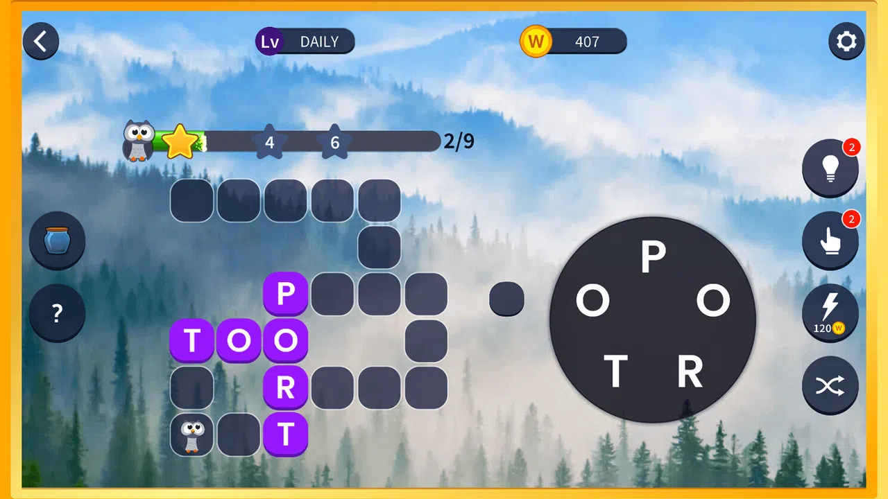 Serenity Word - Relaxing Puzzle Screenshot 1