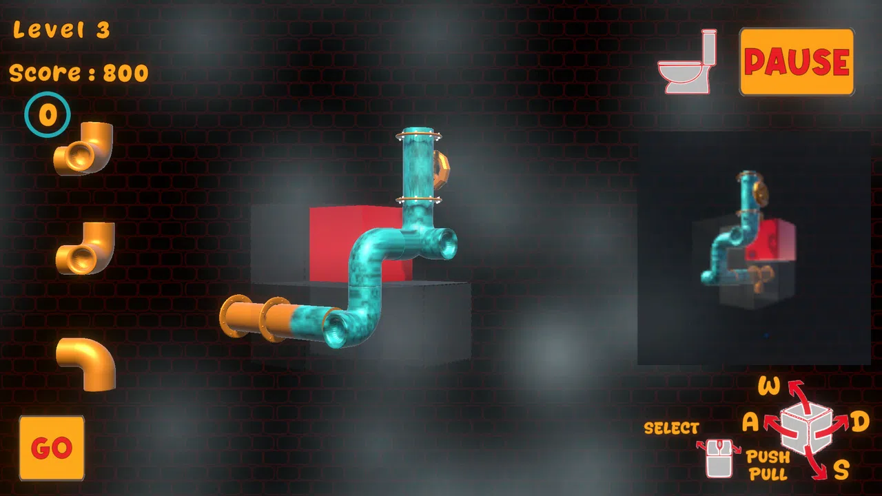 Crazy Pipes 3D Demo Screenshot 3