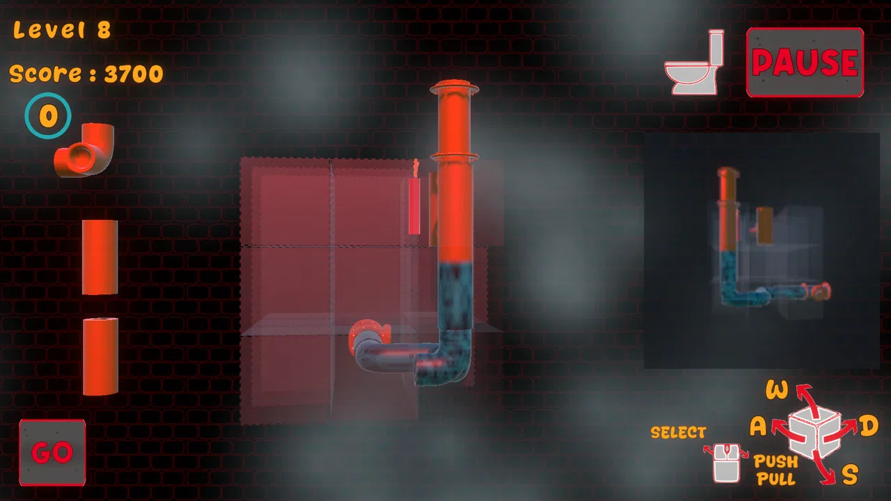Crazy Pipes 3D Demo Screenshot 1