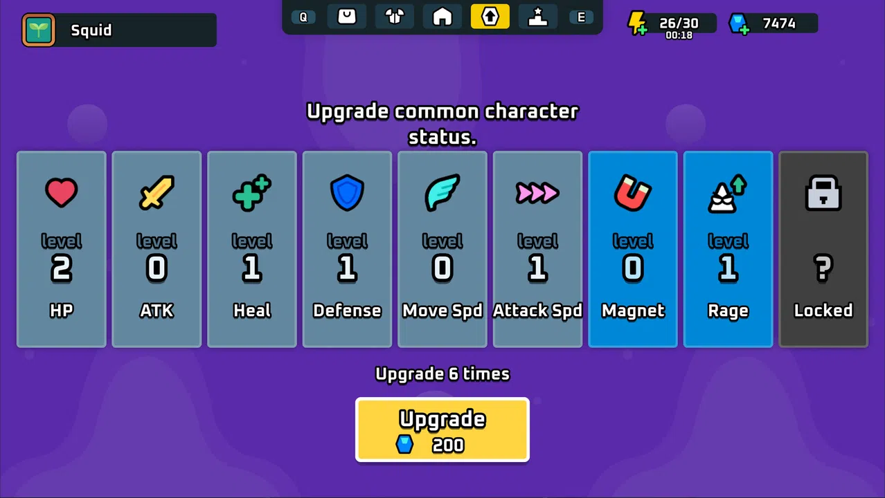 SQUIDWAR: PvP ROGUELIKE Screenshot 0