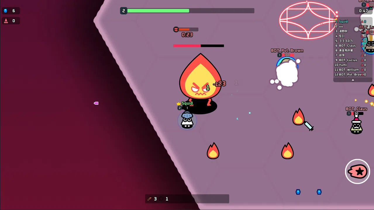 SQUIDWAR: PvP ROGUELIKE Screenshot 4