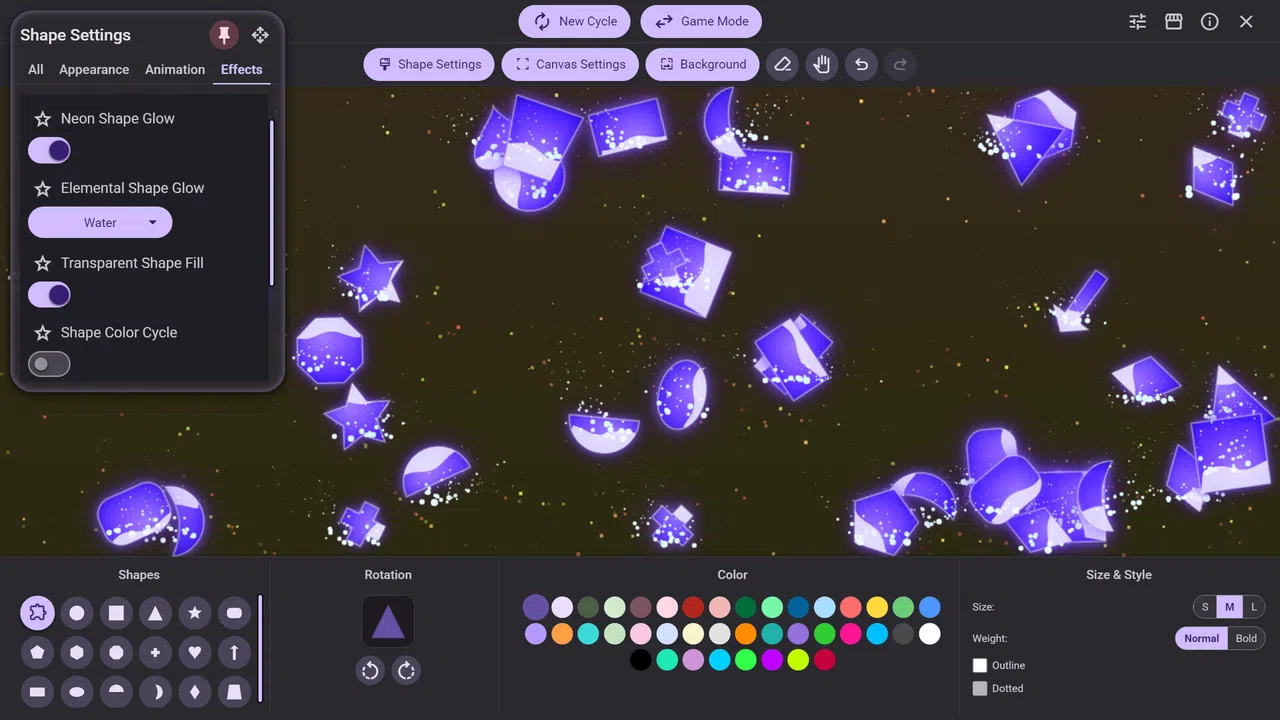 Ephemeral Art: Shapeweaver Screenshot 3