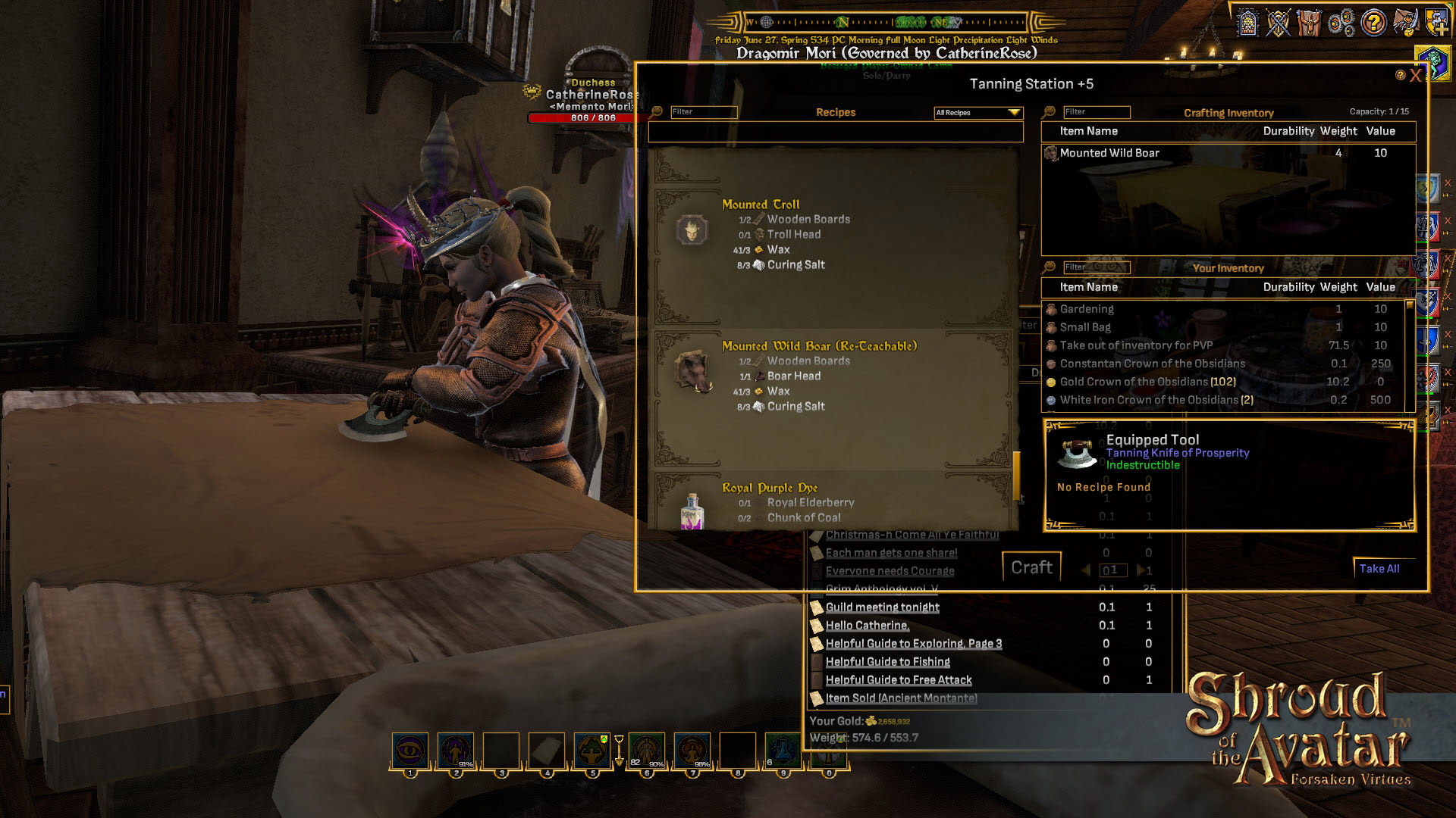 Shroud of the Avatar: Forsaken Virtues Screenshot 16