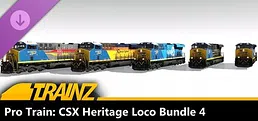 Trainz Plus DLC - Pro Train: CSX Heritage Loco Bundle 4