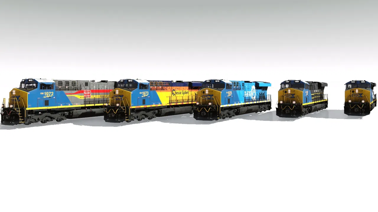 Trainz Plus DLC - Pro Train: CSX Heritage Loco Bundle 4 Screenshot 0