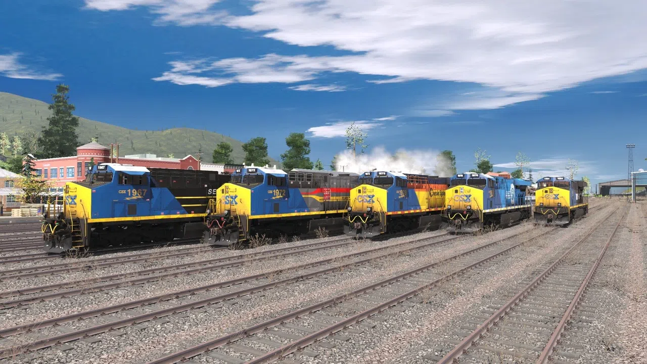 Trainz Plus DLC - Pro Train: CSX Heritage Loco Bundle 4 Screenshot 7