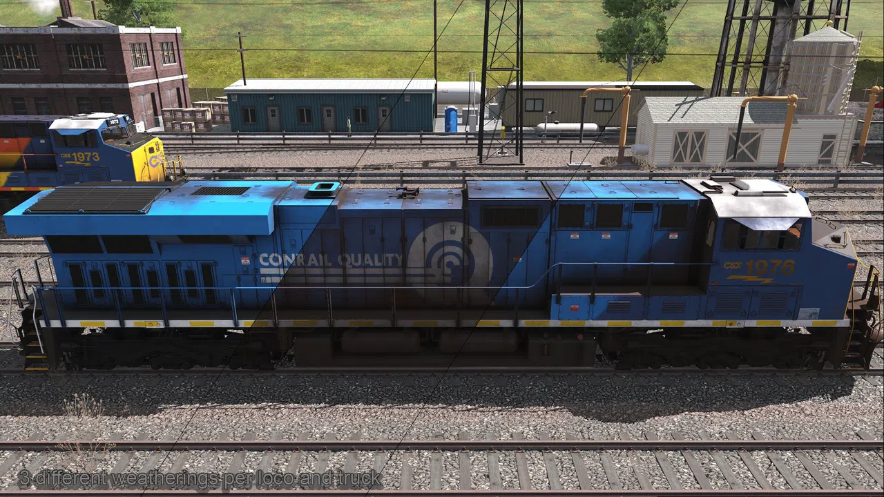 Trainz 2022 DLC - Pro Train: CSX Heritage Loco Bundle 4 Screenshot 9