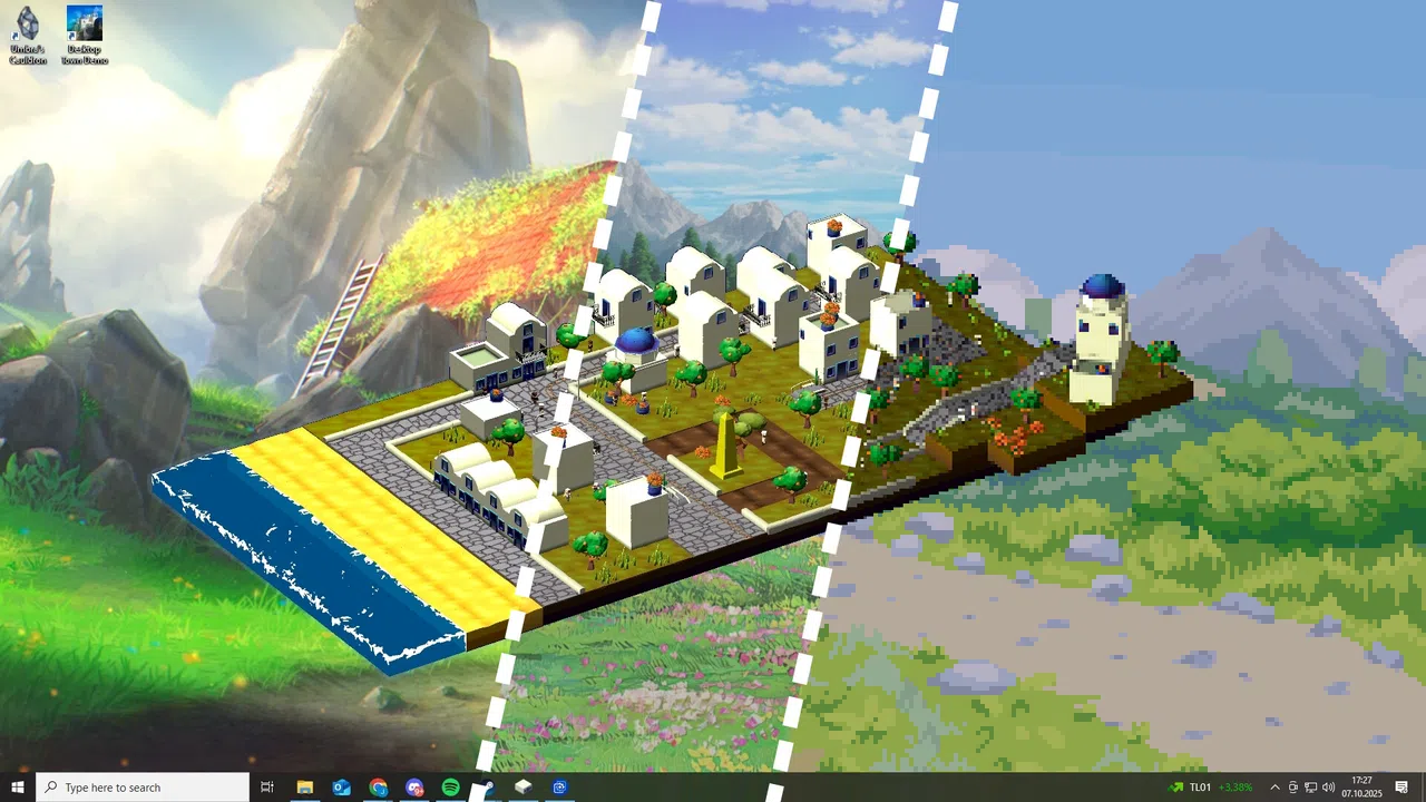 Desktop Town Demo Screenshot 1