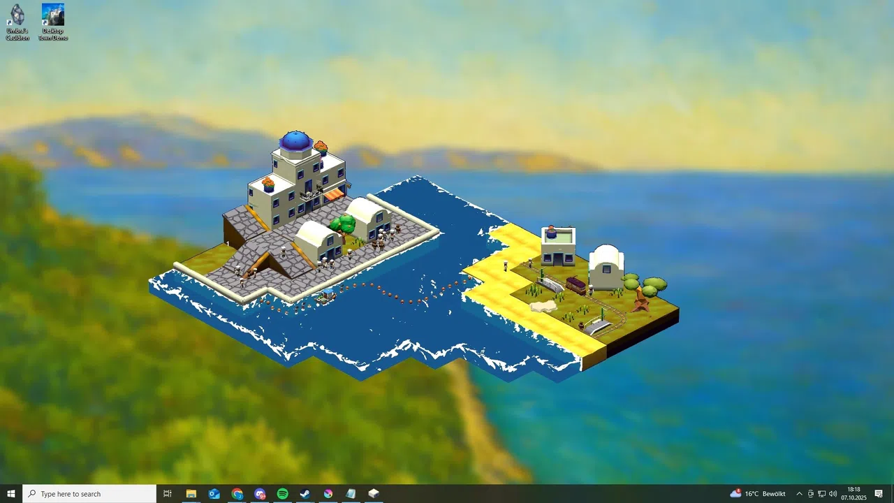 Desktop Town Demo Screenshot 0