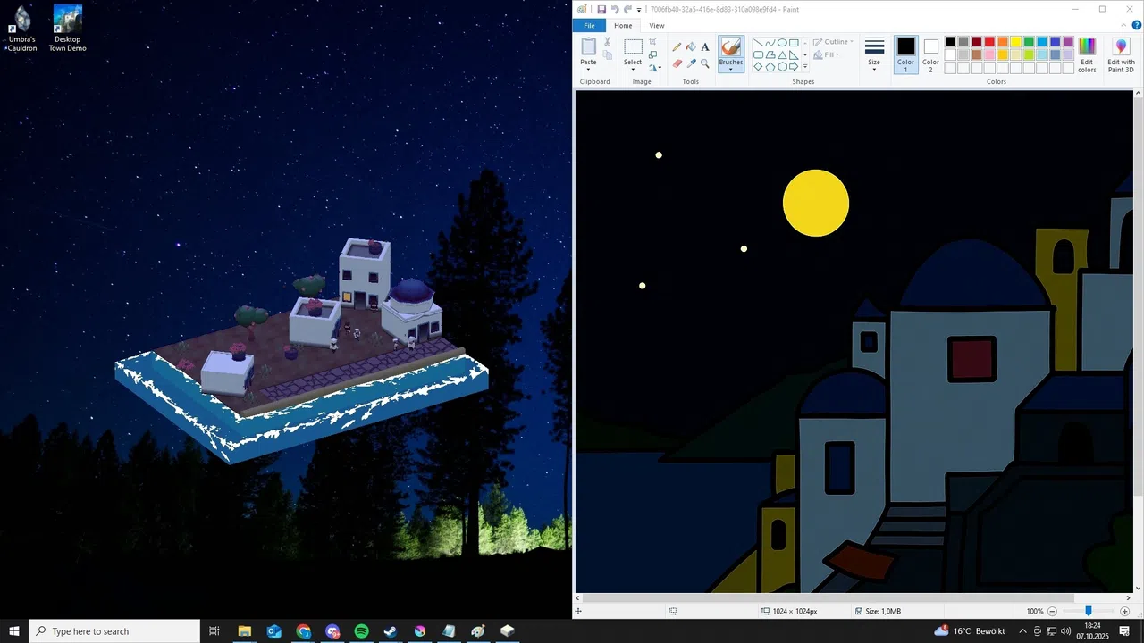 Desktop Town Demo Screenshot 3
