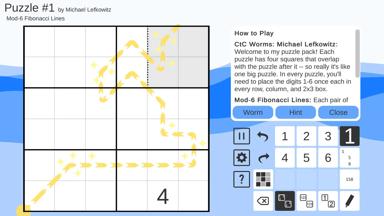 Cracking the Cryptic - The Sudoku Worm of Michael Lefkowitz Screenshot 0
