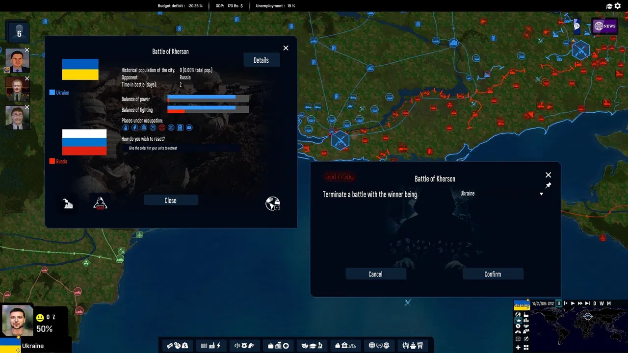 God'n Spy Add-on for Geo-Political Simulator 2026 Edition Screenshot 5