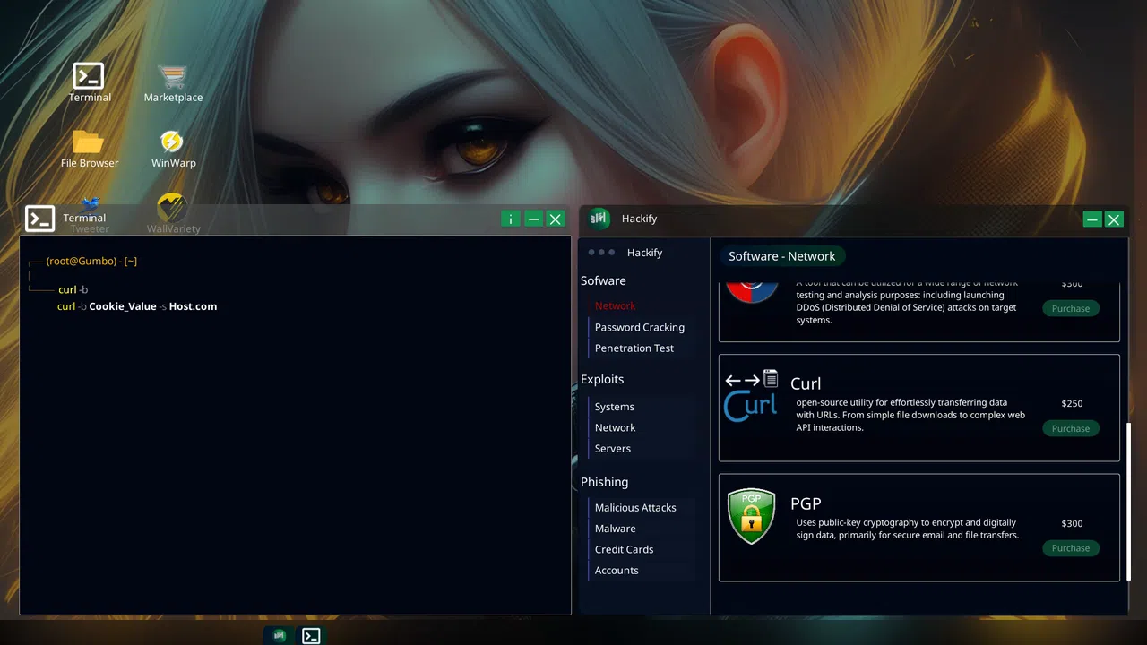 Anonymous Hacker Simulator - Temporal Reckoning Screenshot 4
