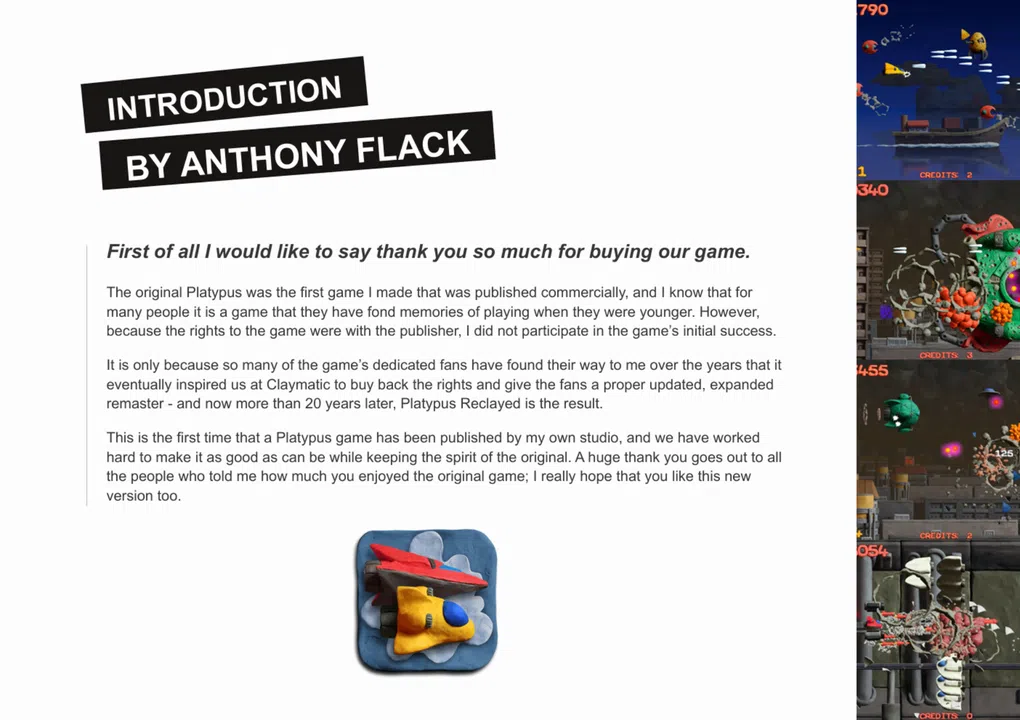 Platypus Reclayed Artbook Screenshot 1