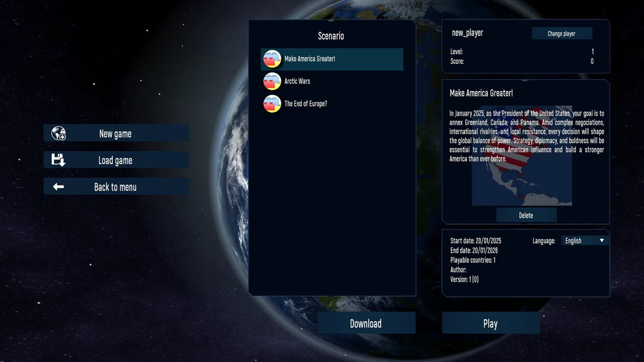 Modding Tool Add-on for Geo-Political Simulator 2026 Edition Screenshot 0