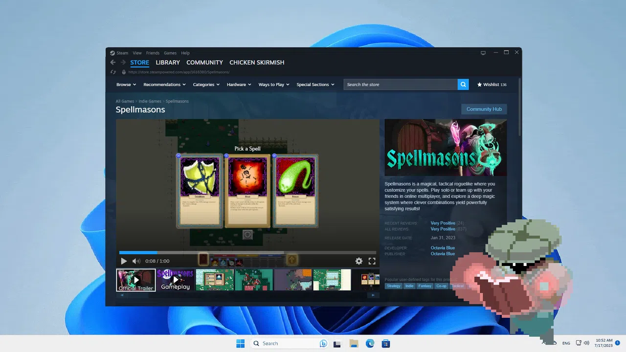Spellmasons - Desktop Pet Screenshot 0