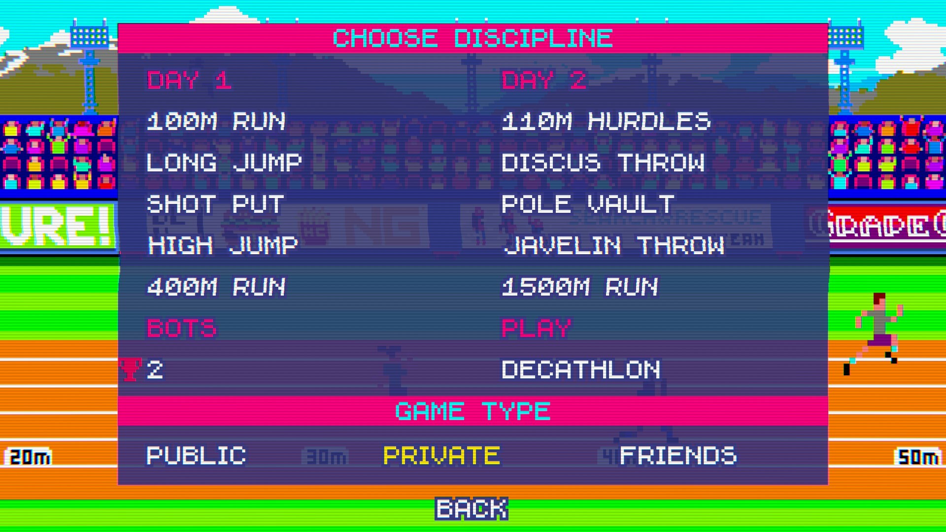 World CHAMPIONS: Decathlon Screenshot 2