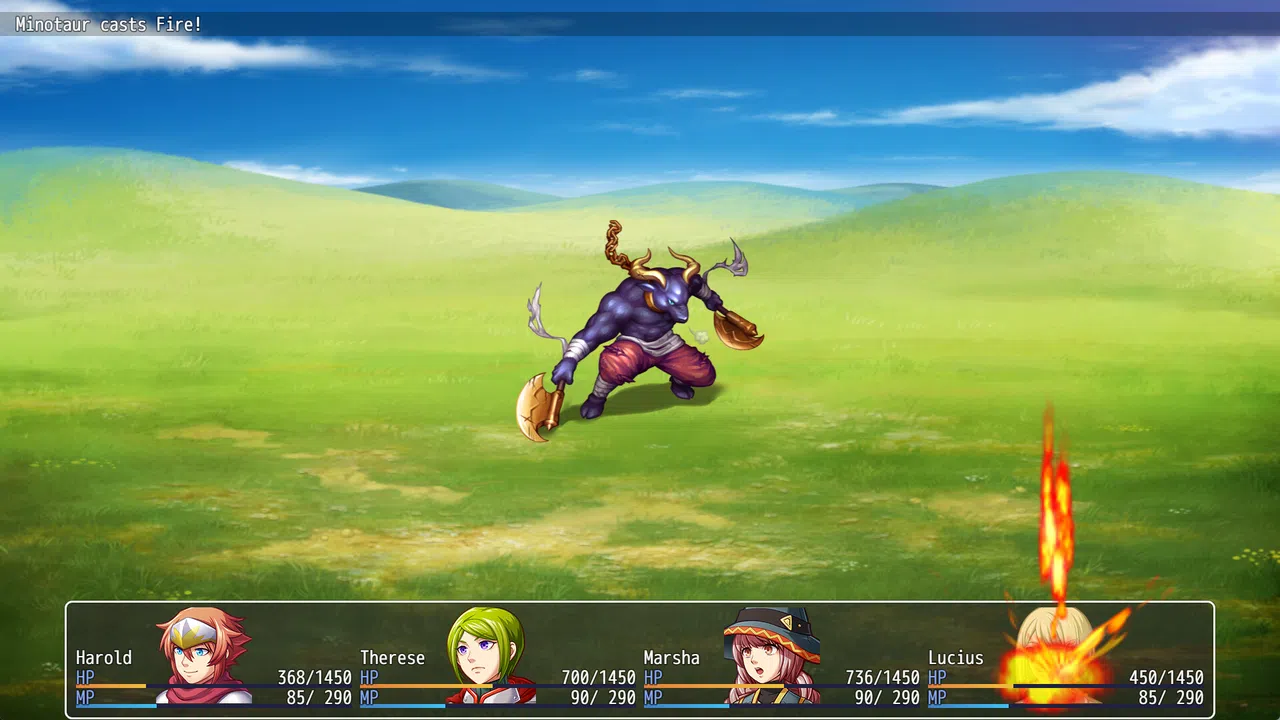 RPG Maker MV - FV Actor Animations Plugin Screenshot 1
