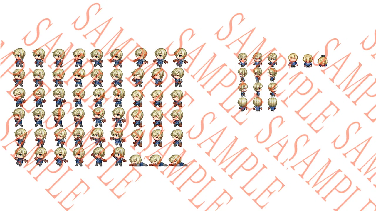 RPG Maker MV - Actors graphic set 01 Screenshot 1