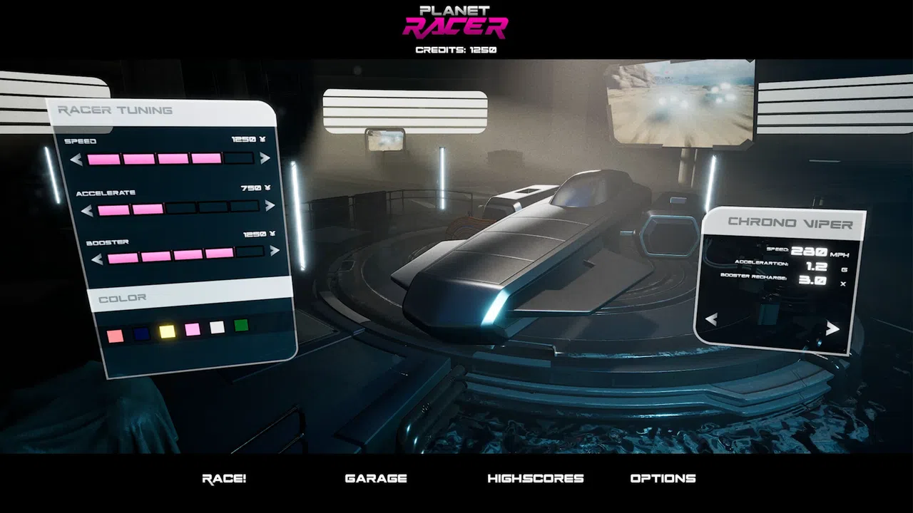 Planet Racer Screenshot 1