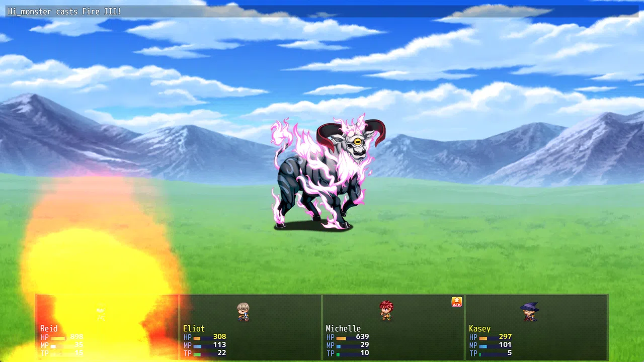 RPG Maker MZ - FV Actor Animations Plugin Screenshot 4