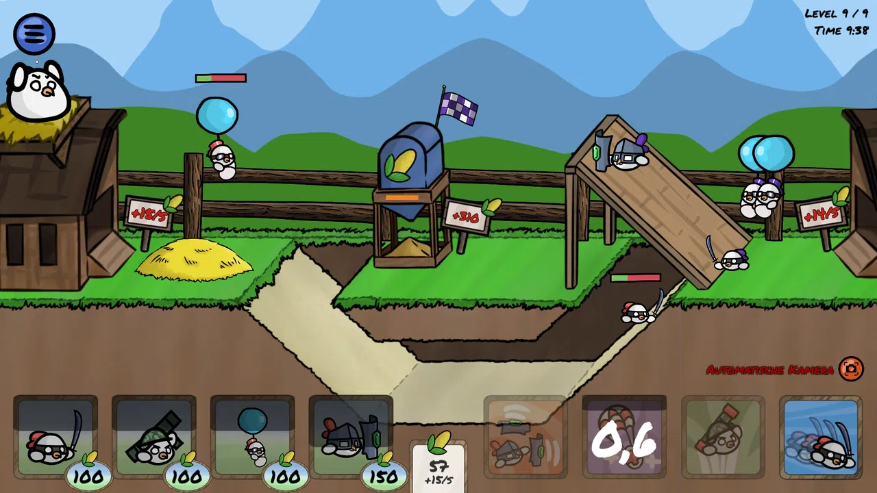 Hungry Chicks - Battle Farm Screenshot 2