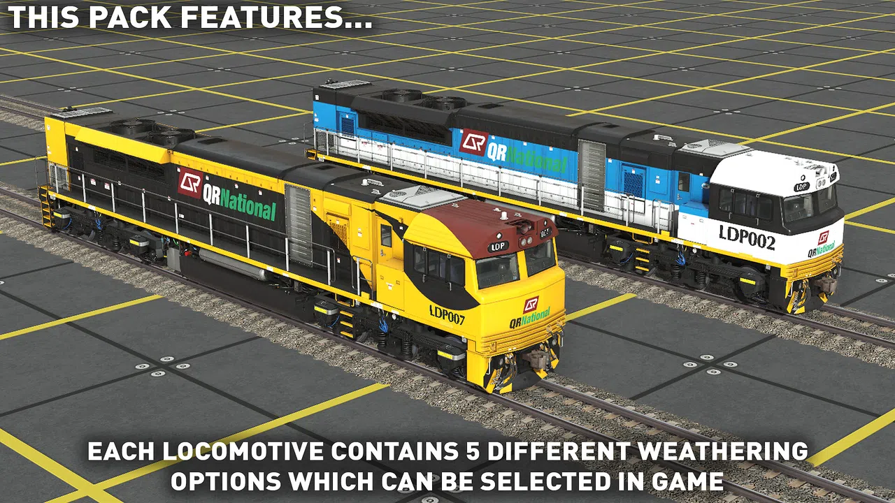 Trainz 2022 DLC - GT46C-ACe G1 - QR National Screenshot 7