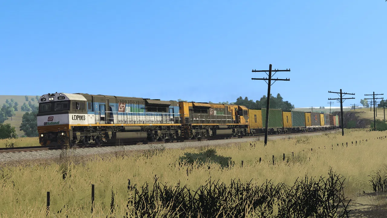 Trainz Plus DLC - GT46C-ACe G1 - QR National Screenshot 1