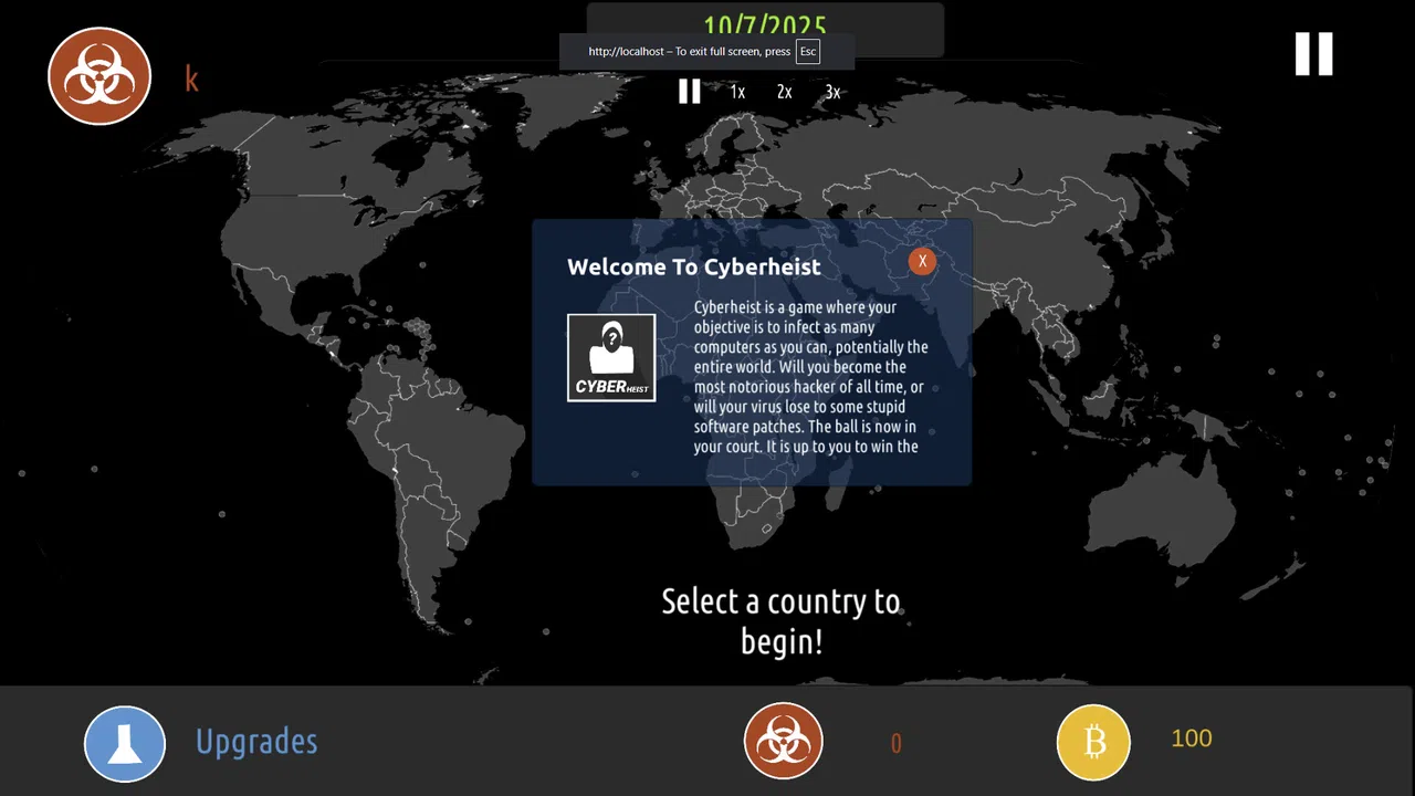 Cyberheist Screenshot 1