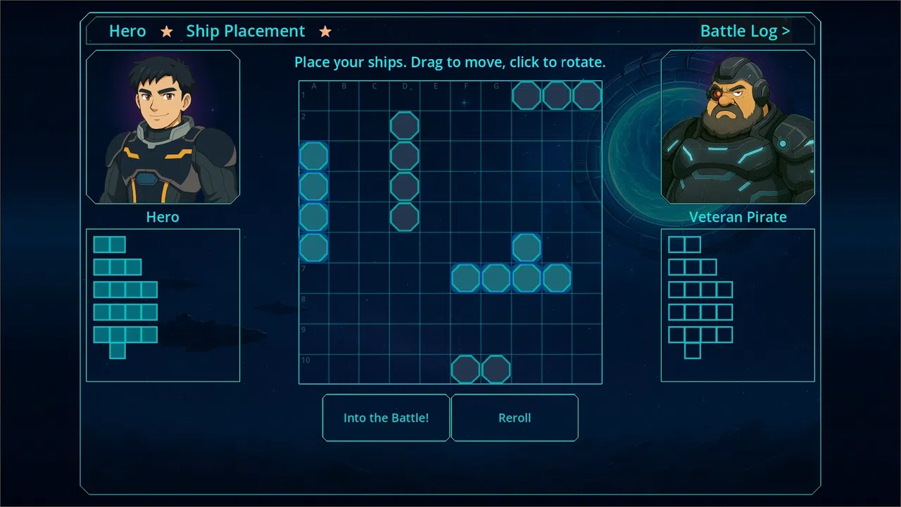 Galaxy Commanders: Gridstrike Screenshot 0