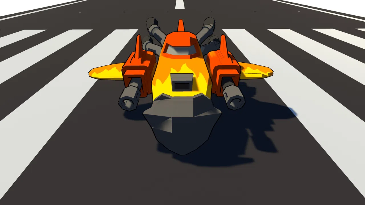 Fly Over! 100KM! Mountains! - Hangar No. 3 Screenshot 1